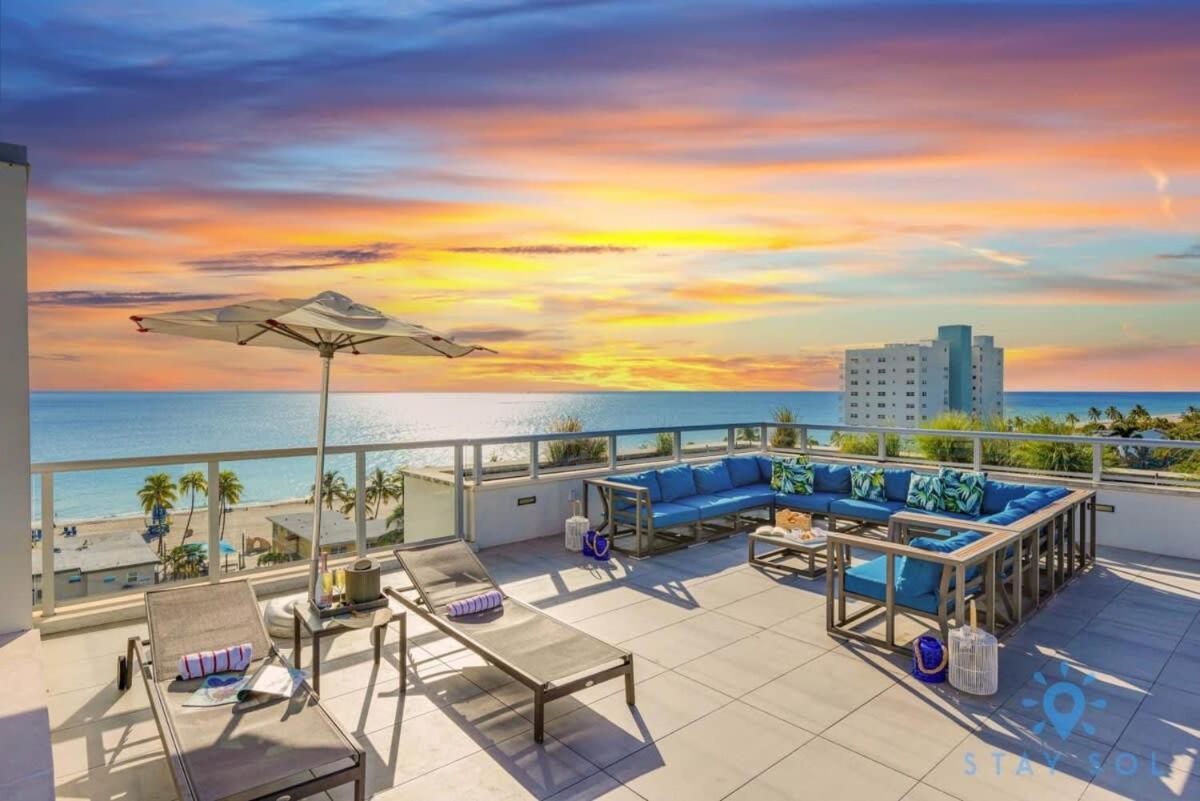 Apartment With Bay View Balcony - Pool - Up To 6 - Gym Hollywood Eksteriør bilde