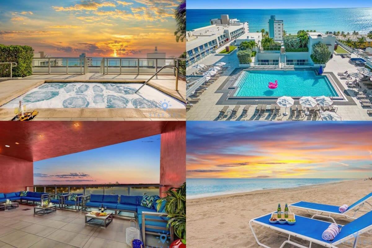 Apartment With Bay View Balcony - Pool - Up To 6 - Gym Hollywood Eksteriør bilde